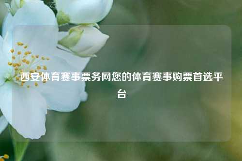 西安体育赛事票务网您的体育赛事购票首选平台