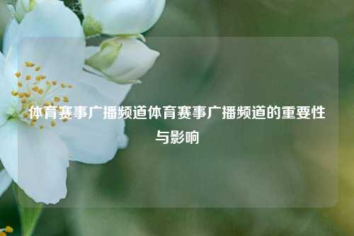 体育赛事广播频道体育赛事广播频道的重要性与影响